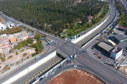&#8216;Mezarlık Köprülü Kavşağı&#8217;nın yapımına başlandı