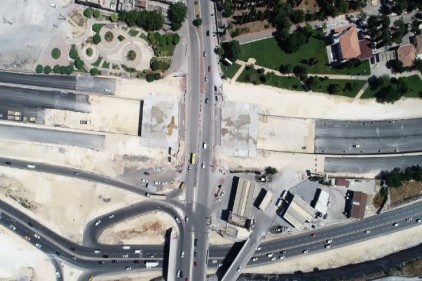 Mezarlık köprülü kavşak 10 gün boyunca tek şerit olacak 