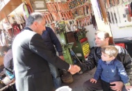 MHP esnaf ziyareti yaptı