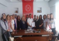 MHP kadın kolları görev dağılımı yaptı