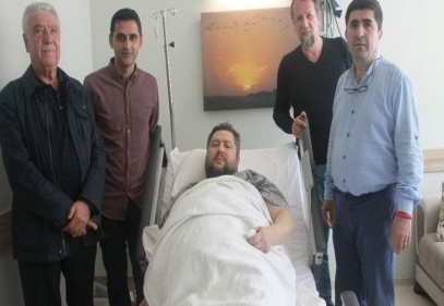 Midesine balon yerleştirildi