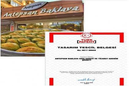 Midye baklavanın patentini aldı