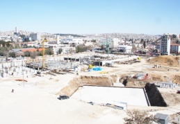 Millet Bahçesi inşaatı sürüyor