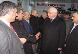 Milletvekili Erdoğan AK Parti İlçe Teşkilatını ziyaret etti