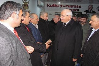 Milletvekili Erdoğan AK Parti İlçe Teşkilatını ziyaret etti