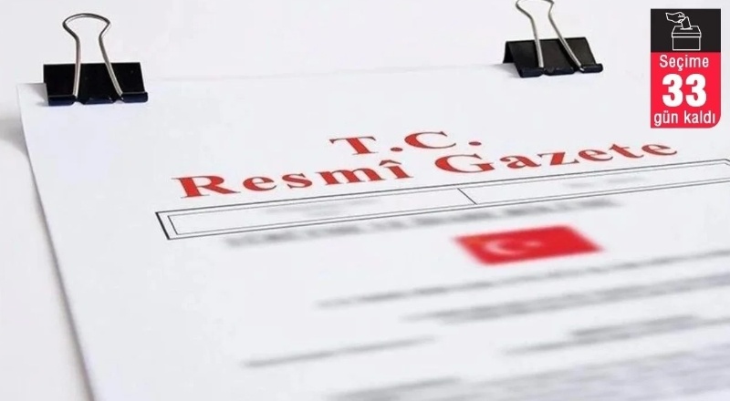 Milletvekili seçilemeyecek isimler Resmi Gazete'de yayımlandı