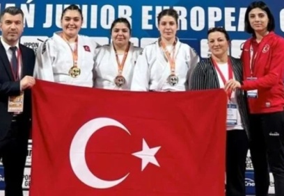 Milli judoculardan Gençler Avrupa Kupası'nın ilk gününde 4 madalya