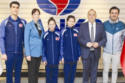 Milli Sporcular Beril Öztürk ve Nehir Kelleci başarılarıyla ülkemize büyük gurur yaşattı