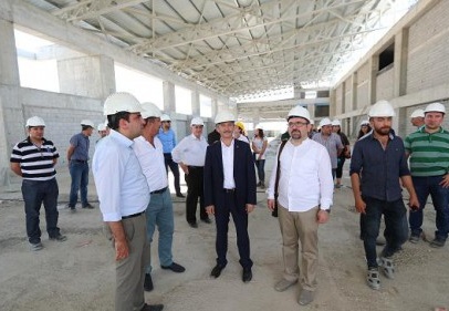 Mimarlar projeleri yerinde inceledi