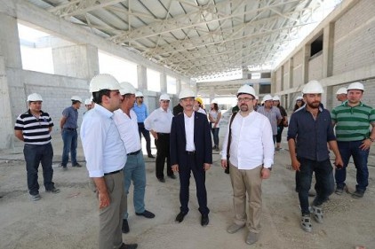 Mimarlar projeleri yerinde inceledi
