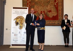 "Minerva Anna Maria Mammoliti Ödülü"nü aldı