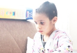 Minik Asiye'nin ilk ziyaretçisi Tahmazoğlu oldu