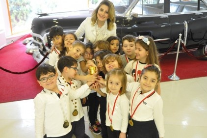 Minik GKV&#8217;liler ilk kupa ve madalyalarını satrançtan aldı 