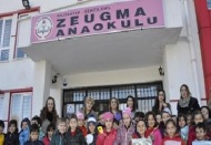 Minik GKV’liler Zeugma Anaokulu’nu ziyaret etti