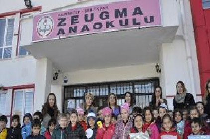 Minik GKV&#8217;liler Zeugma Anaokulu&#8217;nu ziyaret etti