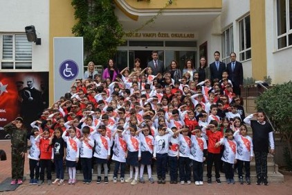 Minik GKV’lilerden Mehmetçik Vakfı’na destek