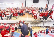 Minik jimnastikçiler yeteneklerini sergiledi