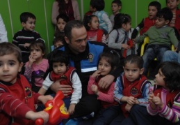 ''Minik Kalplerdeki Polisler'' projesi tamamlandı