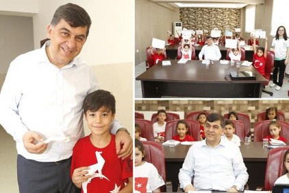 Minik sporcular, &#8220;Hayvan sevgisi&#8221; konulu eğitime katıldı
