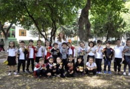 Minikler doğayı mercek altına aldı 