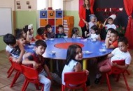 Miniklere aşure etkinliği