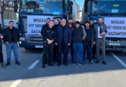 MİSİAD, yardımlara devam ediyor