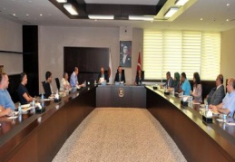 Mısır Büyükelçisi sanayicilerle görüştü