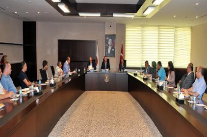 Mısır Büyükelçisi sanayicilerle görüştü