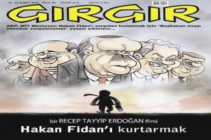 MİT krizi Gırgır&#8217;ın kapağında