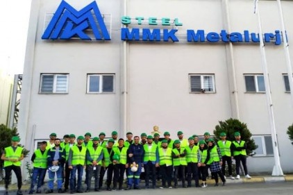 MMK Metalürji Firması’na teknik gezi düzenlendi 