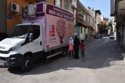 Mobil Meme Sağlığı Tarama Aracı Batman&#8217;da yaşayan kadınları tarıyor