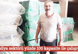 Mobilya sektörü yüzde 100 kapasite ile çalışıyor