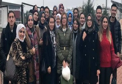 Moda Tekstil Tasarımı dersi öğrencileri iplik fabrikası gezdi