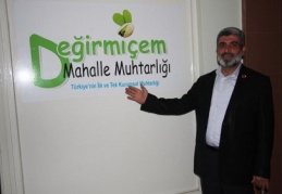 Modern Gaziantep’in modern mahalle muhtarı