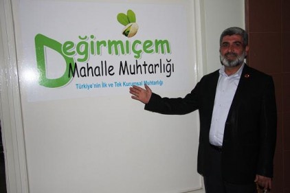 Modern Gaziantep&#8217;in modern mahalle muhtarı