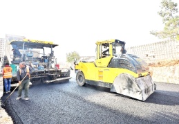 Modern yollar, mahalle sakinlerinin hizmetine sunuluyor
