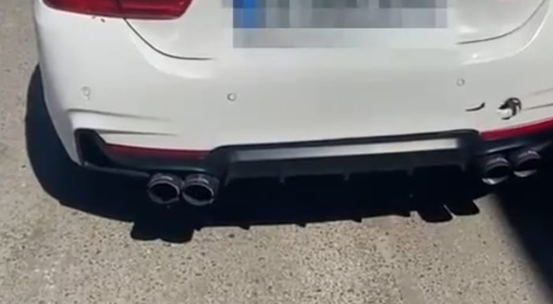 Modifiyeli araç kullanan 4 kişiye cezai işlem uygulandı