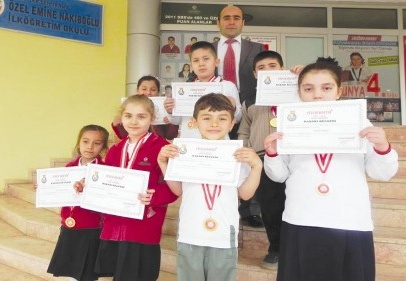 Monami’nin resim yarışmasında madalya kazandılar