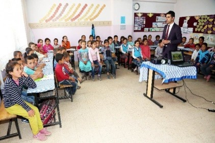 MÖP Geri Kazanım Projesi köy okullarında tanıtıldı