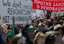 Moskova’da 5 bin kişilik protesto