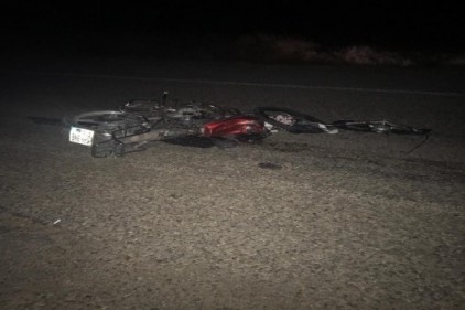 Motosiklet ile otomobil çarpıştı, bir kişi öldü