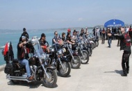 Motosiklet senfonisi orkestrası kurdular