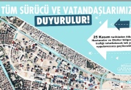 Mücahitler Mahallesi hastaneler ve oteller bölgesinde tek yön uygulamasına geçiliyor