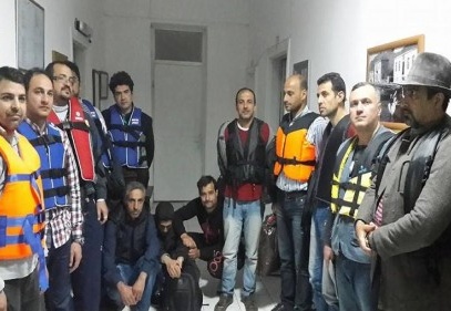 Muğla’da yakalanan Suriyeliler Gaziantep’e gönderildi