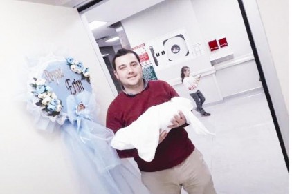 Muhabirimiz baba oldu