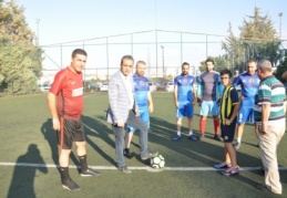 Muhasebeciler geleneksel halı saha futbol turnuvası başladı