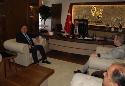 Muhasebeciler, Vergi Dairesi Başkanlığı’nı ziyaret etti