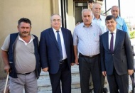 Muhtarlara mahalle bölge haritası armağan edildi