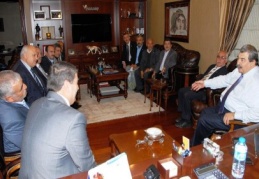 Muhtarlardan Sanko'ya ziyaret