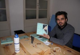 Mülteciler mozaik sanatını öğreniyor